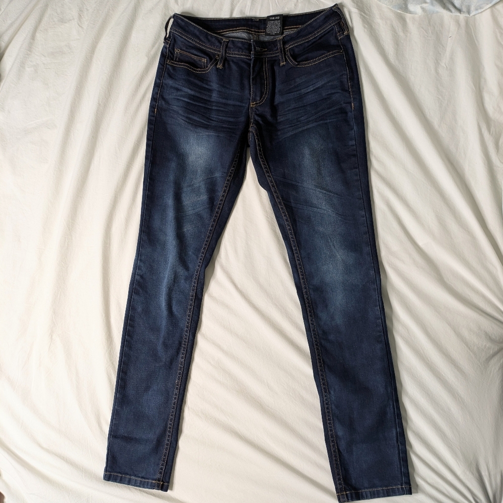 Buffalo jeans - women's dark wash skinny jeans size 27/5